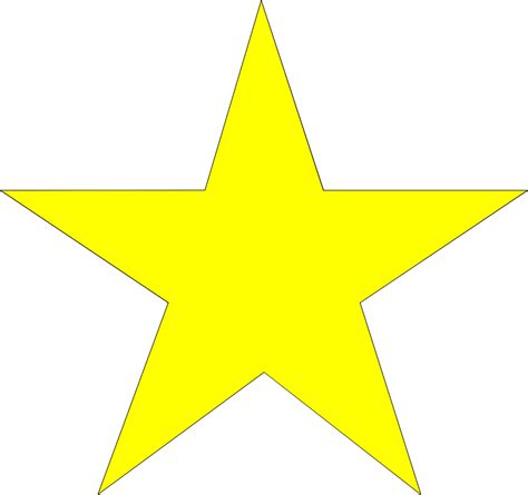 Yellow Star Images .